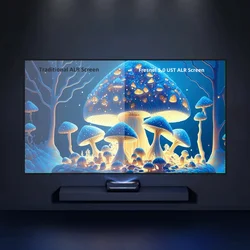 MIVISION 2026 New Version 5.0 Fresnel Ultra Short Throw ALR Screen for UST Projector Thin Bezel Fixed Frame Projection Screens