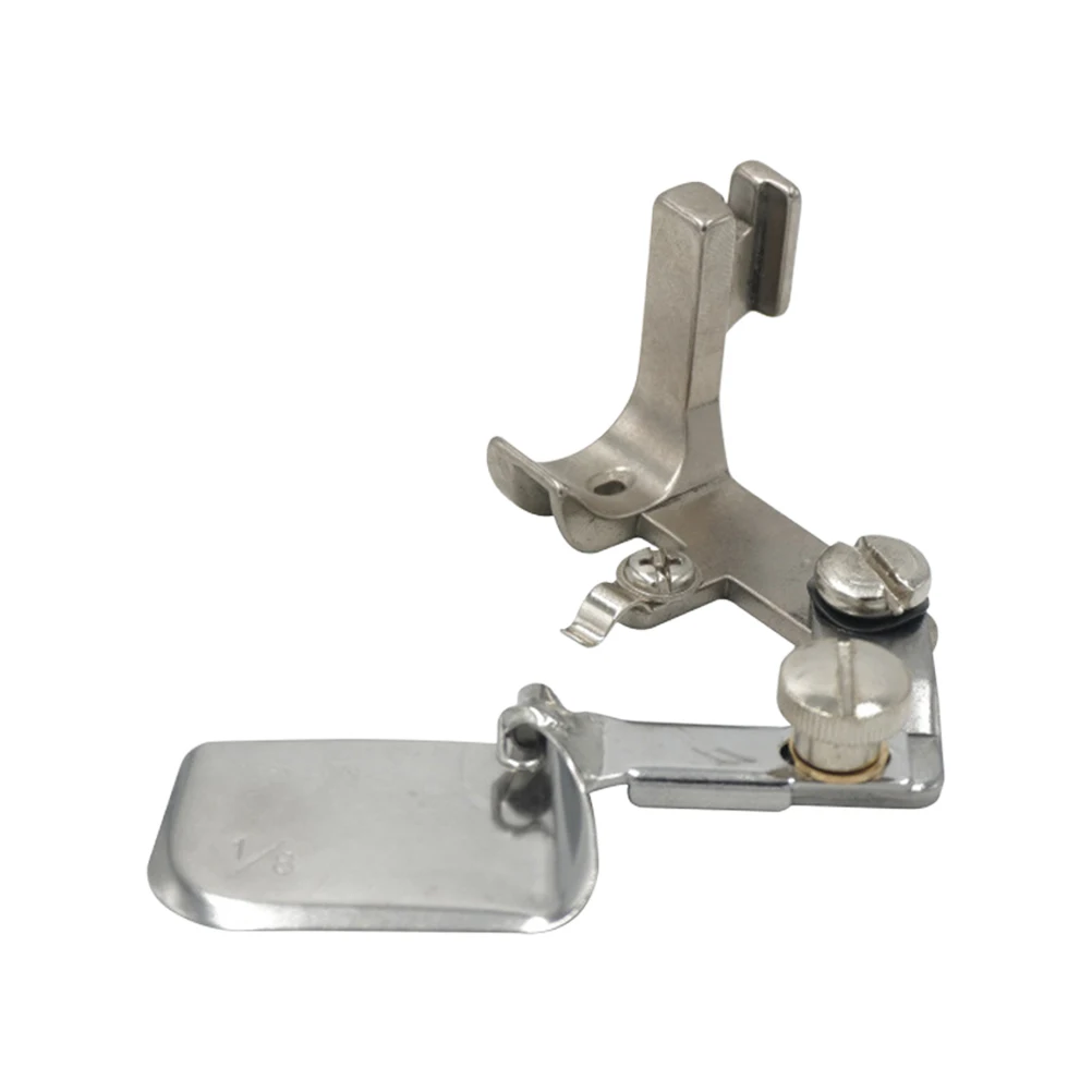 

Stainless Steel Sewing Machine Binding Attachment Folder Presser Foot Replacement Accessory For Industrial Household Machines