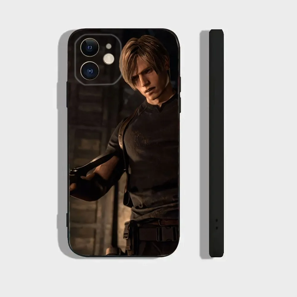 Resident Leon Kennedy E-Evil Phone Case For Iphone 15 11 13 14 Pro Max 7 8 Plus X Xr Xs Max Se2020 12mini Cover Case