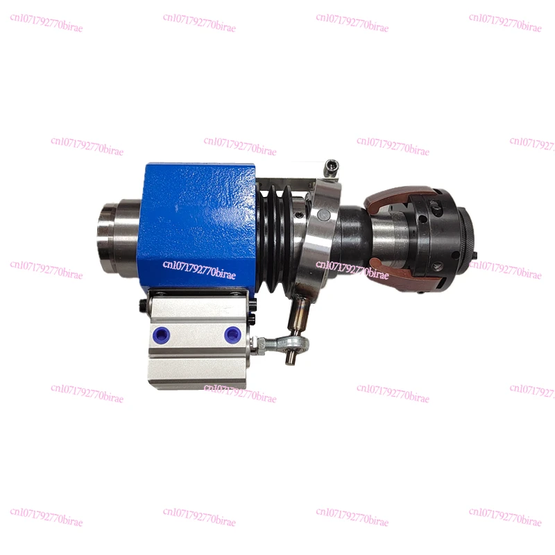 640 Small Bedside Box Assembly, Indexing Head, Synchronous Pulley, Spindle Rotation, Pneumatic Clip Seat