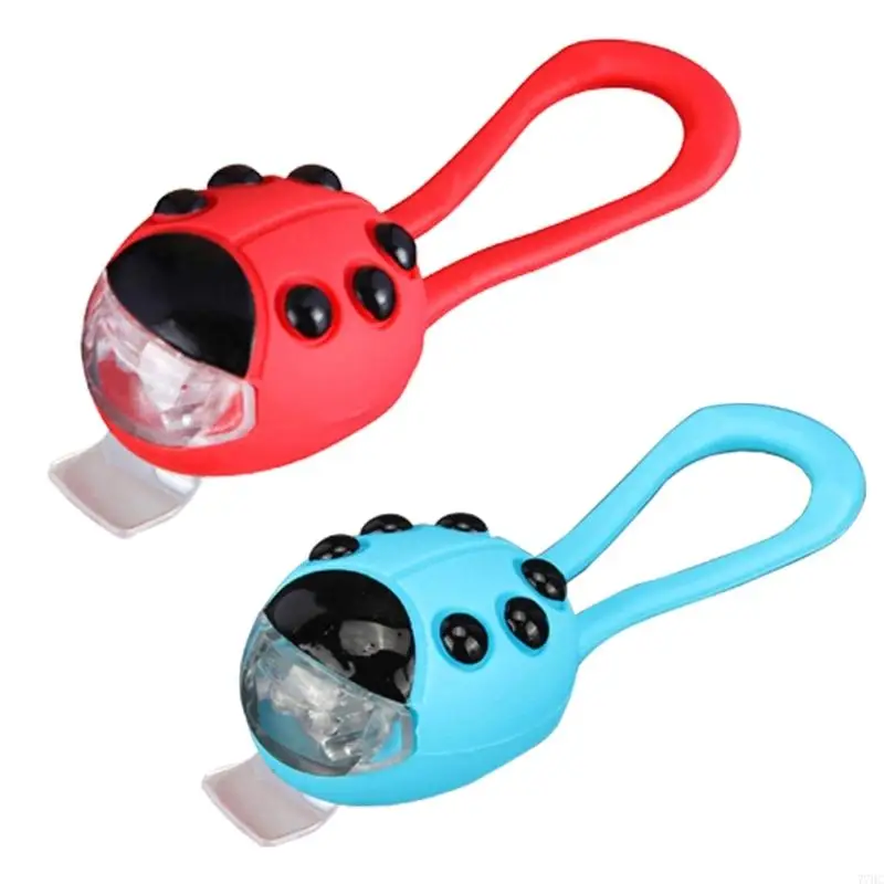 

77HC LED Bike Front Rear Light Children Scooter Lamp Kid Stroller Headlight