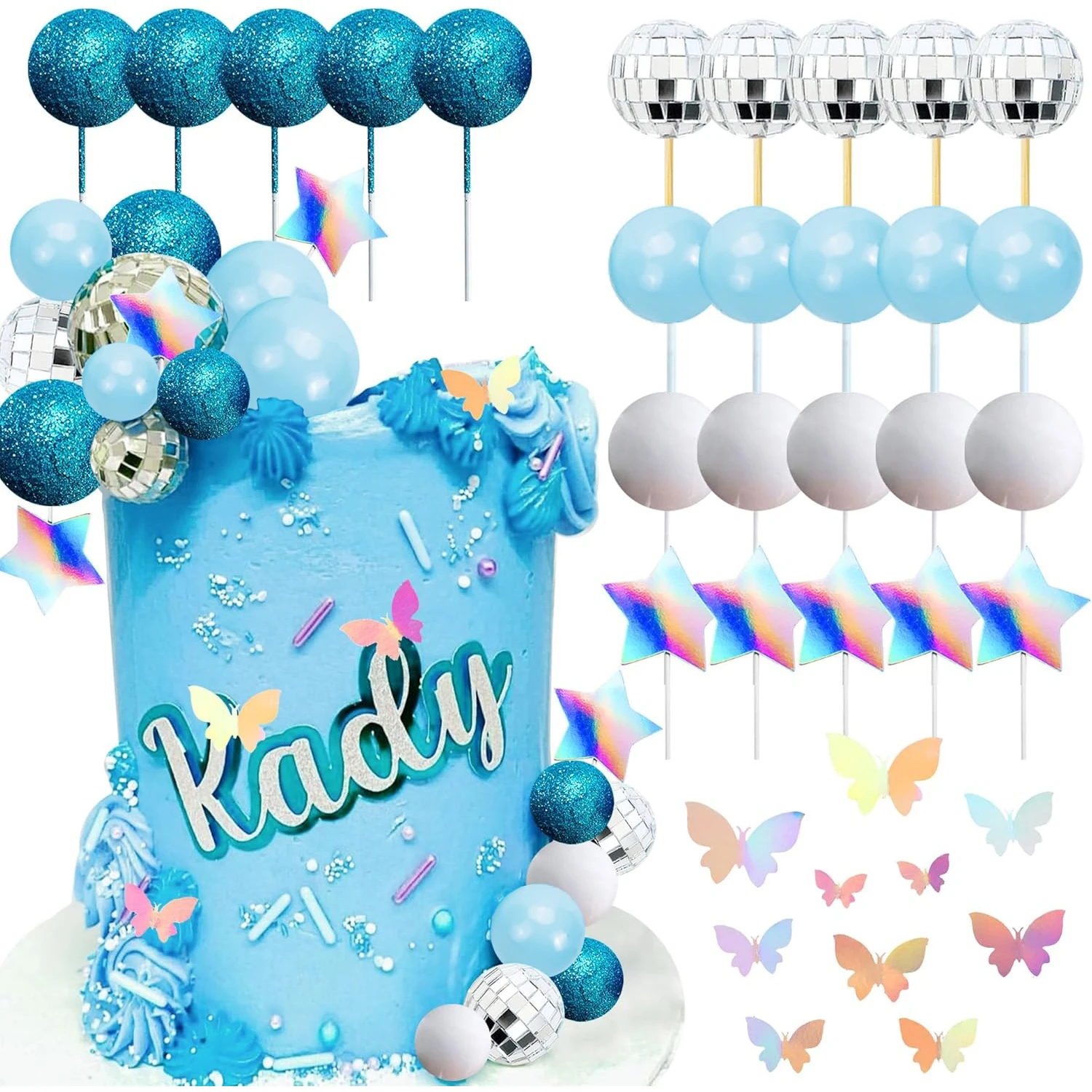 Disco Balls Cake To…