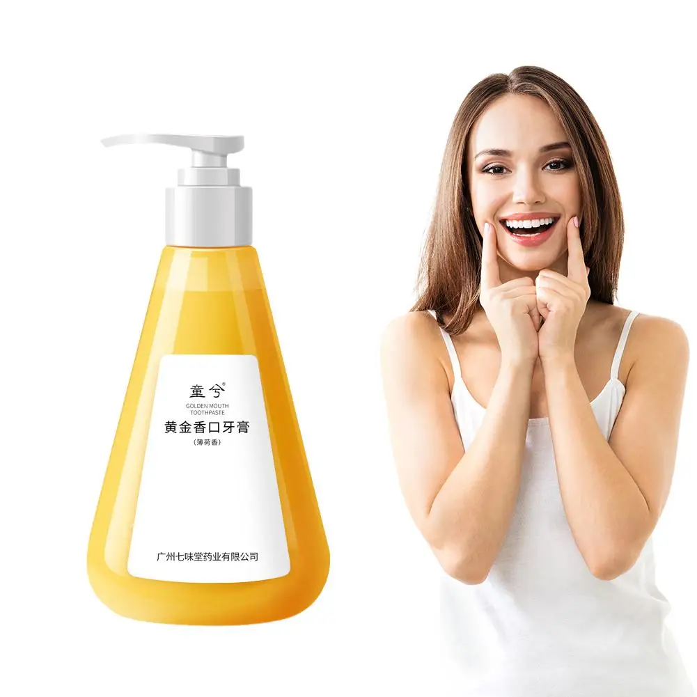 Creme dental de limpeza profunda para cuidados bucais, reparo de manchas de dentes, placa, respiração dental brilhante, removedor amarelo, T4u7