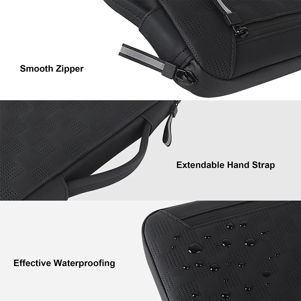 Wodoodporna, odporna na wstrząsy, odporna na zarysowania torba na laptopa 14, 15,6-calowy pokrowiec na laptopa z uchwytami