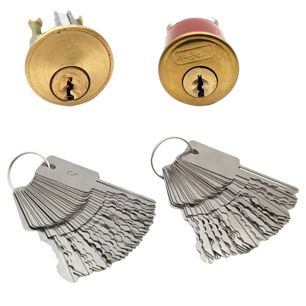 

48 in 1 universal lock Key Set For PadLock Repairing Tools Locksmith Tools