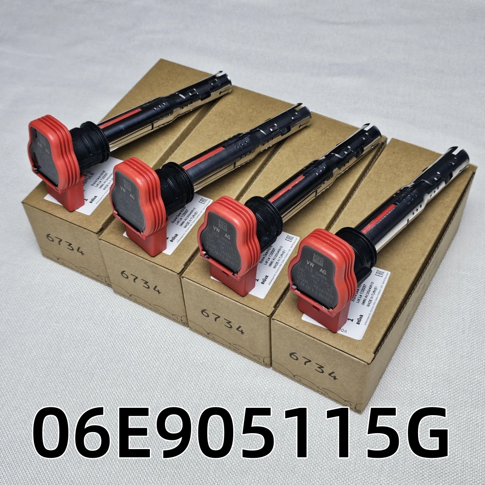 

06E905115G/E/C/D=07K905715F 4Pcs Car Ignition Coil For VW Jetta Golf Passat Tiguan CC For Audi A3/A4/A5/A6/A7/A8 TT Q3/Q5 R8