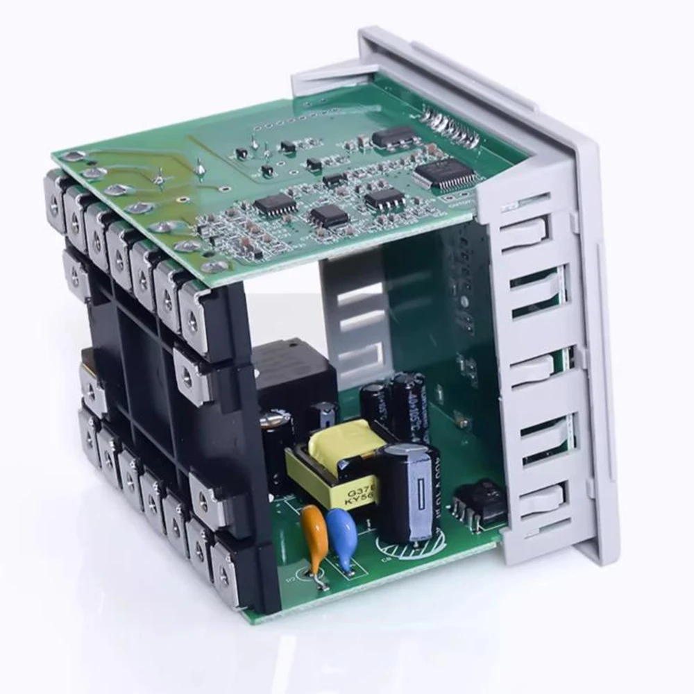 48*48mm 0.5 precision PID Temperature controller  CHFU Thermocouple E/K/J/L/T/R/S/PT100/Cu50 type sensor Relay SSR output RS485