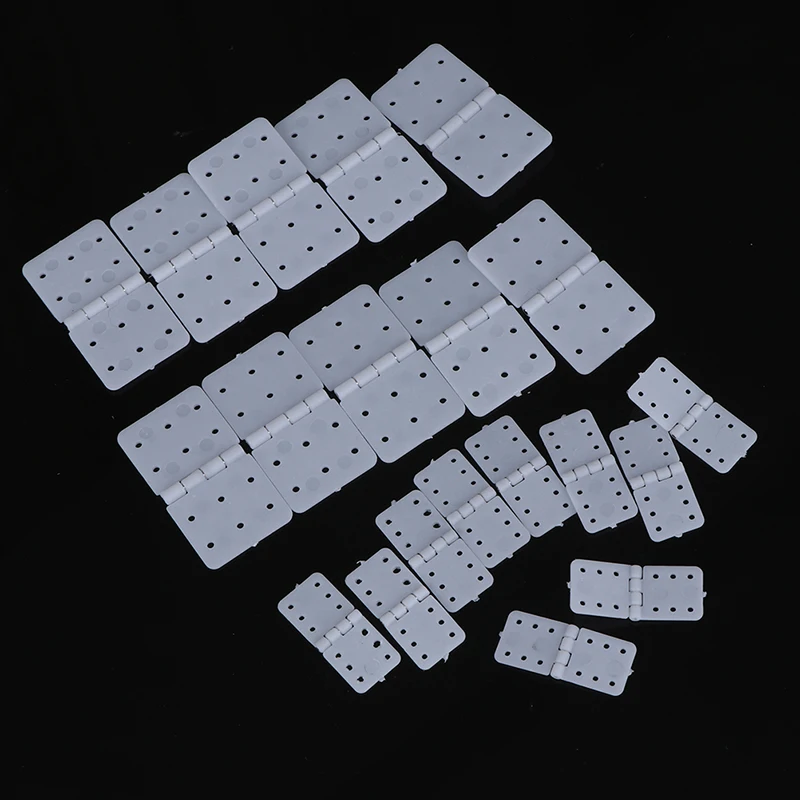 B*Hot 10pcs/lot White Hinge Linker Plastic for RC Airplane Aircraft Helicopter Quadcopter Wholesale