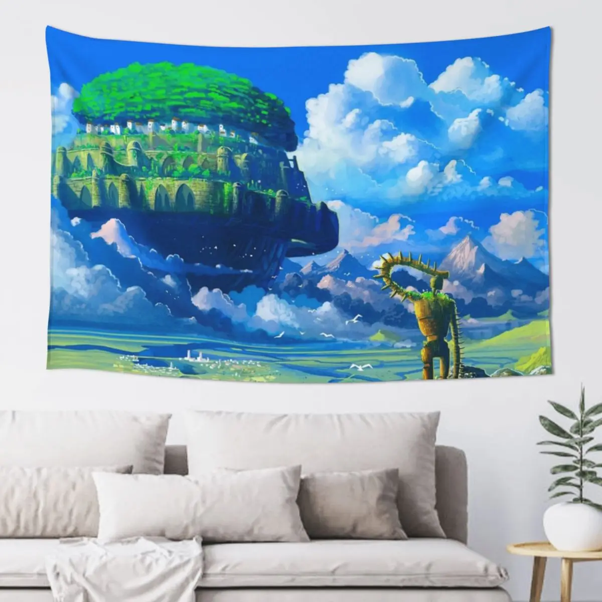 

Castle over the clouds Tapestry Cute Room Decor Room Aesthetic Decor Bathroom Decor Bedrooms Decorations Tapestry