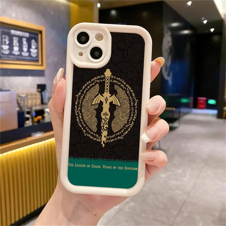 Legend of Zelda Phone Case for iPhone 16 Pro 15 Pro Max 14 13 12 11 XS 14 Pro Max 16 Plus 14Pro 12Pro Soft Shell