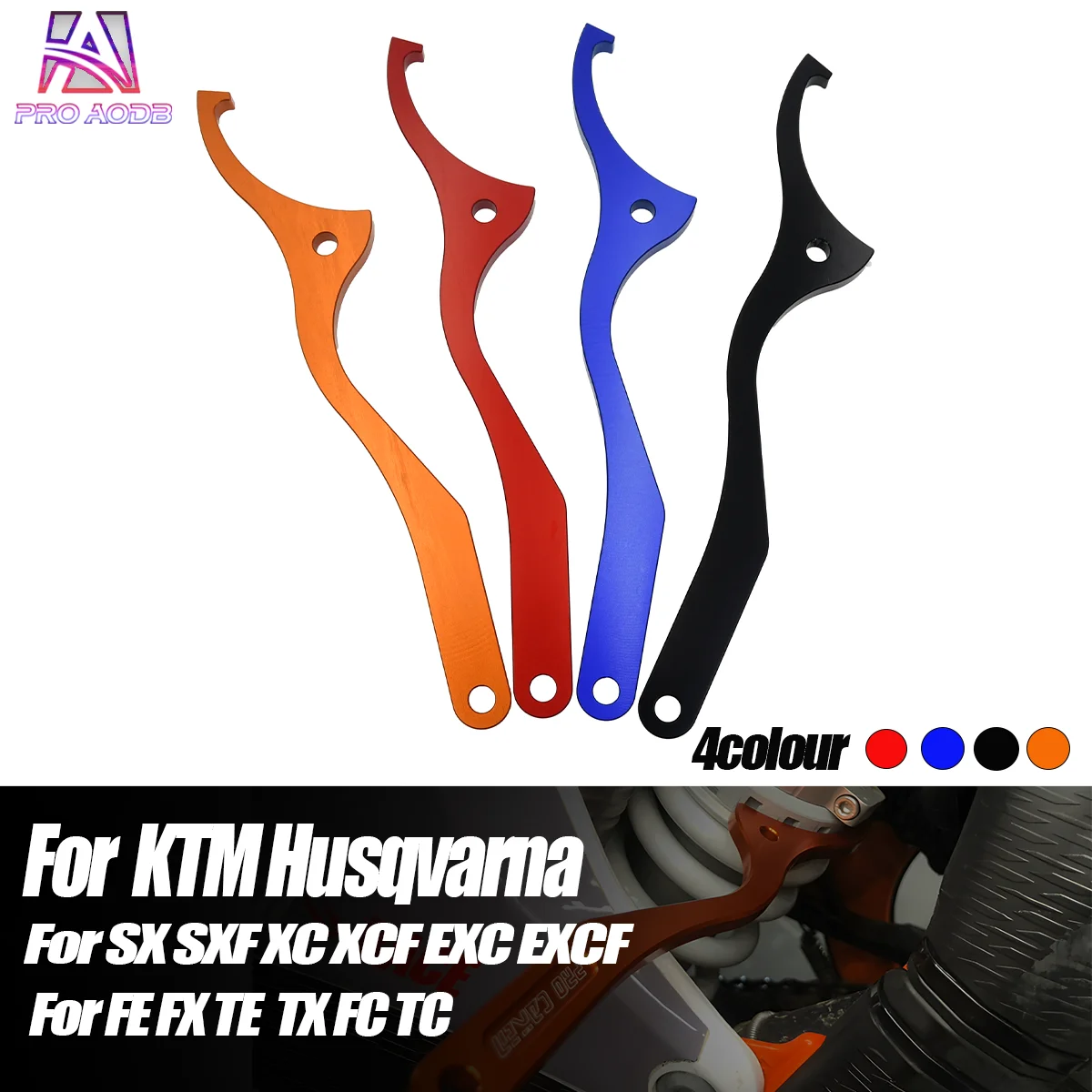 Motocross Rear Shock Absorber Spanner Wrench CNC Tool For KTM SX SXF XC XCF EXC EXCF 125-501 2016-2023 Motorcycle Repair Tools