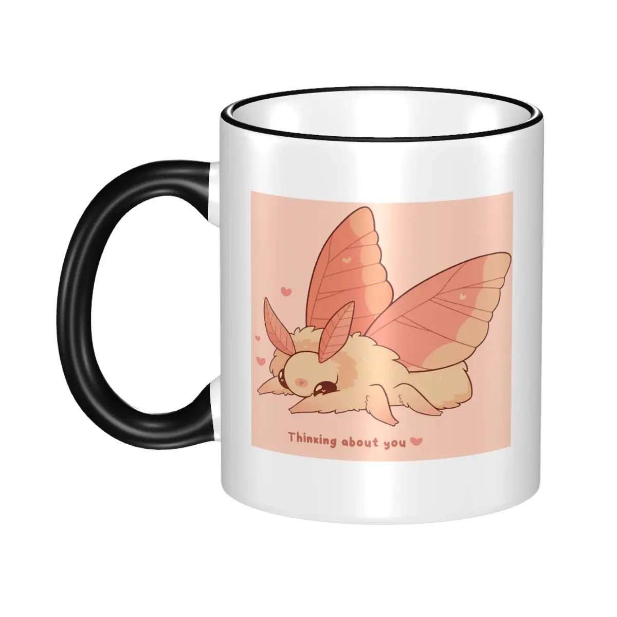 Thinking About You Mug Funny Ceramic Coffee Cups Tea Mugs Milk Cup Drinkware Gifts for Friends