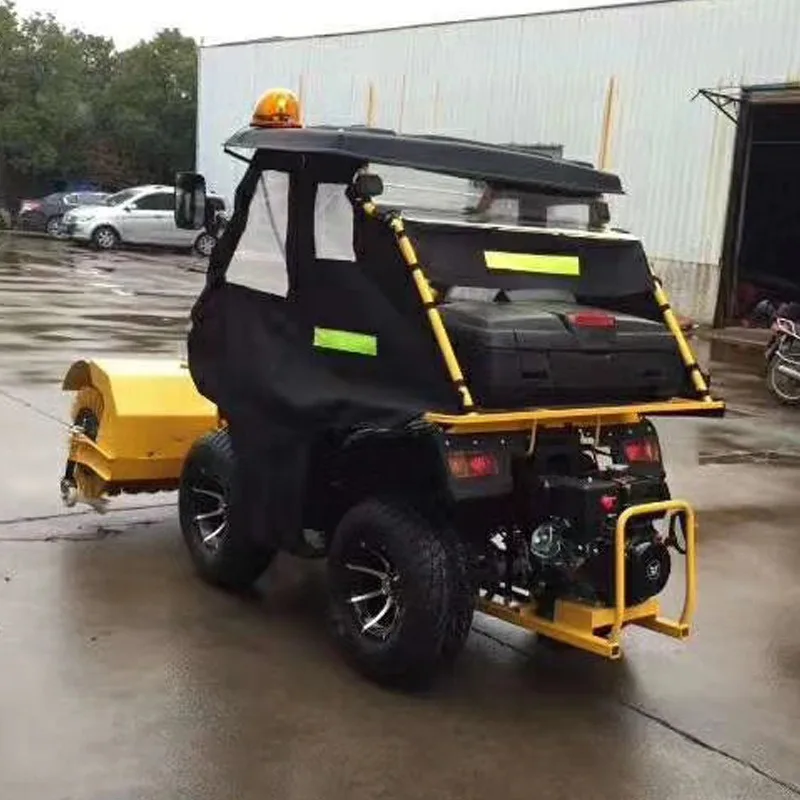 Spazzatrice da neve a quattro ruote multifunzionale completamente chiusa con CE EPA