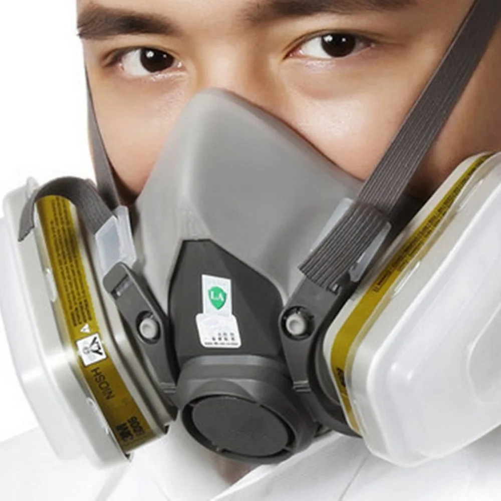 Organic Vapor Full Face  Gas Mask Respirator Mask Paint Pesticide Chemical Formaldehyde Respiratory Professional Protection