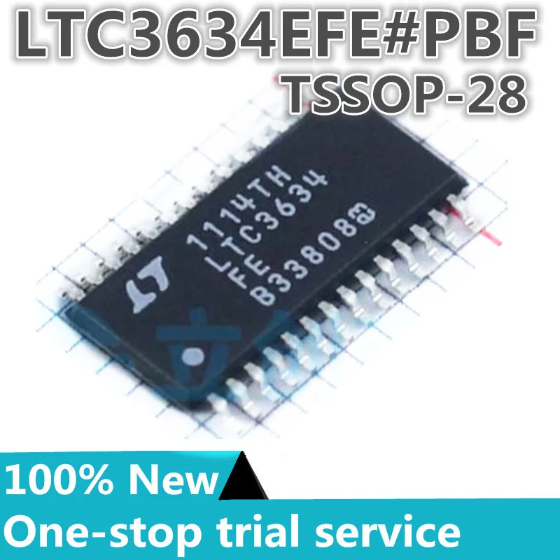 2-100pcs %New original LTC3634EFE LTC3634FE LTC3634EFE#TRPBF TSSOP-28 step-down DC-DC power chip