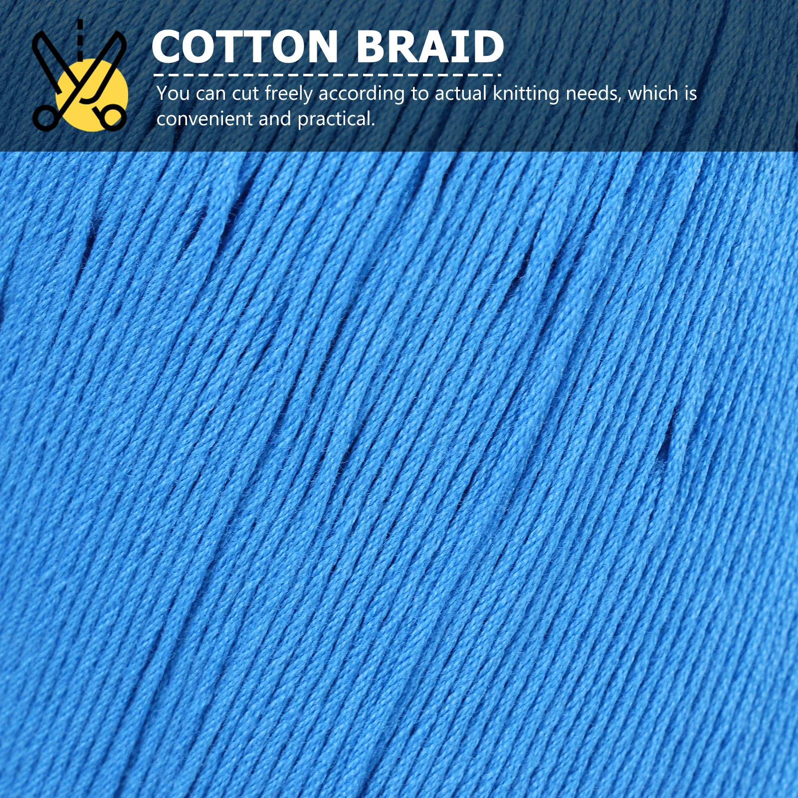 

1 Cotton Cord Comfortable Braided String for DIY Craft Rope Handmade Weaving Projects Braided String