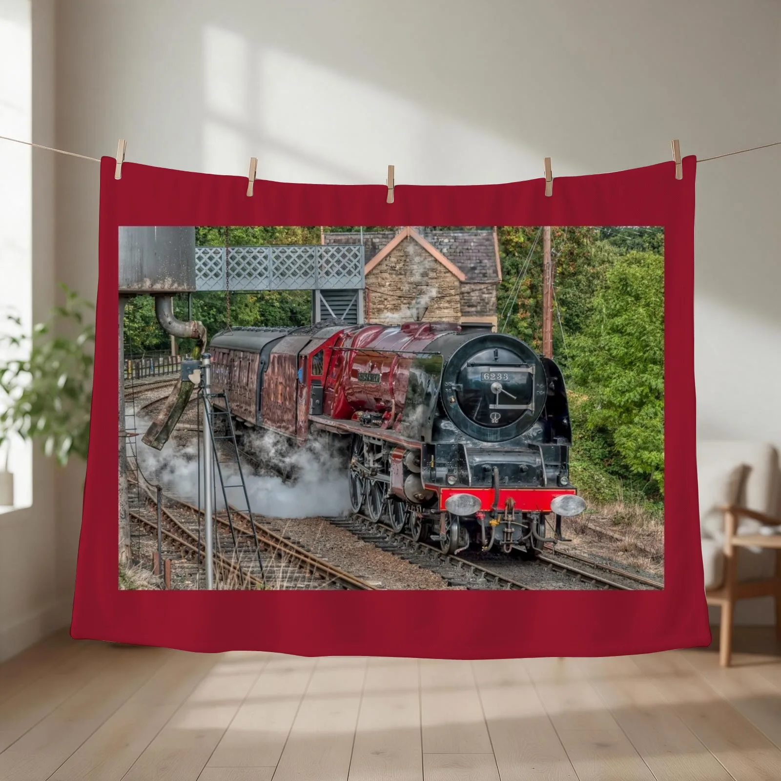 6233 Duchess of Sutherland Throw Blanket couch cozy soft plush fuzzy picnic outdoor blanket