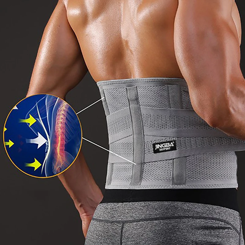 1pc Orthopedic Waist Back Support Belts Waist Trainer Spine Support Pain Relief  M/L/XL/XXL