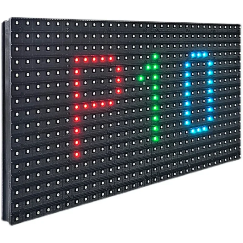 P10 modulo pannello schermo LED 320*160mm 32*16 pixel 1/8 scansione esterna 3 in1 SMD2727 RGB colore pieno P10 modulo pannello display LED