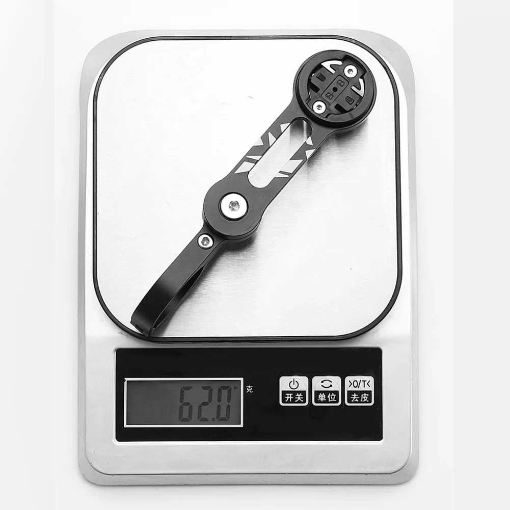 

Aluminum Alloy Bicycle Computer Mount Lightweight with 360 Degree Rotation and Three Interchangeable Bases for Bike Accessories