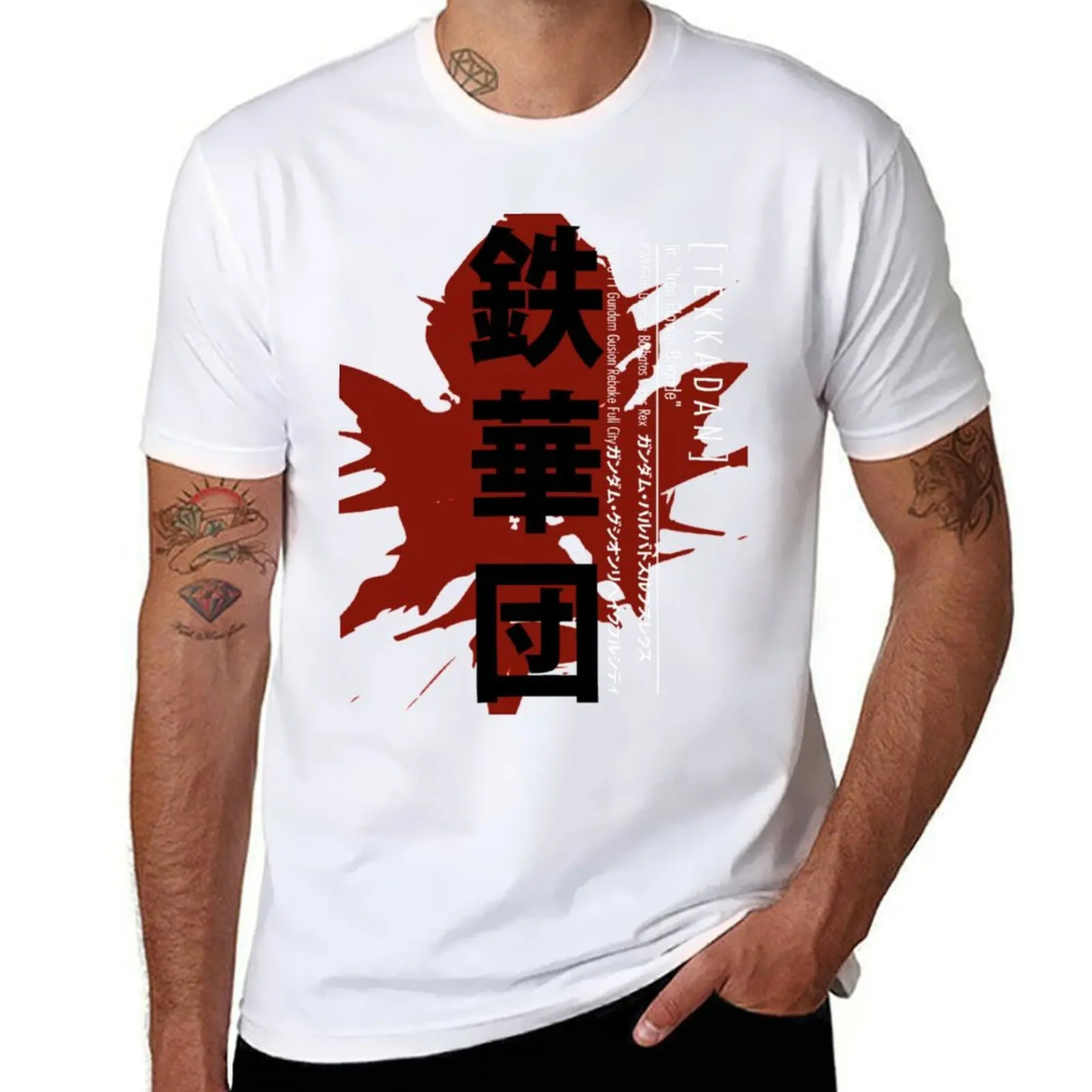 

Tekkadan, Iron Blooded Orphans T-Shirt man t shirts graphic t shirt man designer T-Shirt
