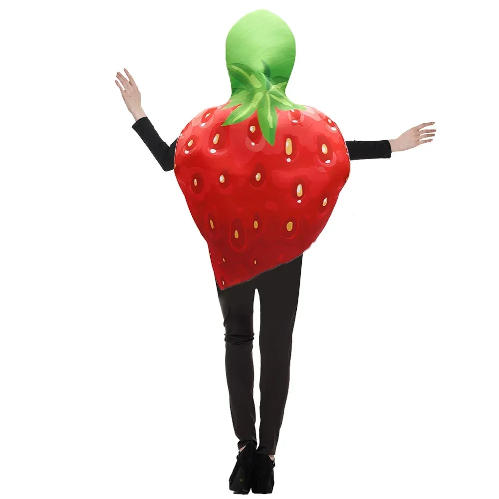 Christmas Party Cosplay Costume Halloween Celebrity Funny Stage Fun Party Fruit Cosplay Strawberry Avocado Fish Man Prop Costume