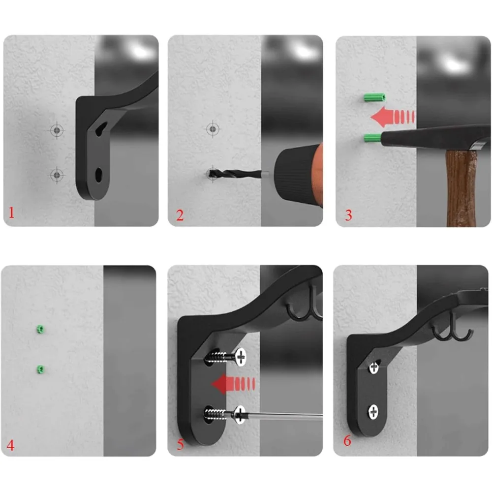 1 PCS Motorcycle Helmet Hook Racks Multipurpose Hook Hanger Home Luggage Jacket Holders Kitchen Cabinet Shelf Wall Mount Hooks