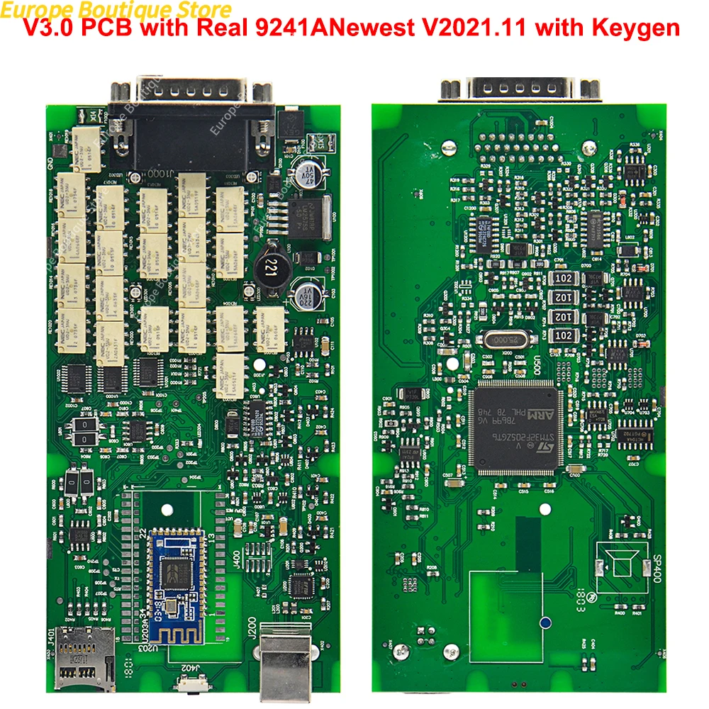 2026 Multidiag Pro + لوحة دارات مطبوعة واحدة TCS Pro الماسح الضوئي V2021.11 Keyen Bluetooth Obd2 الماسح الضوئي للسيارات والشاحنات أداة تشخيص #4