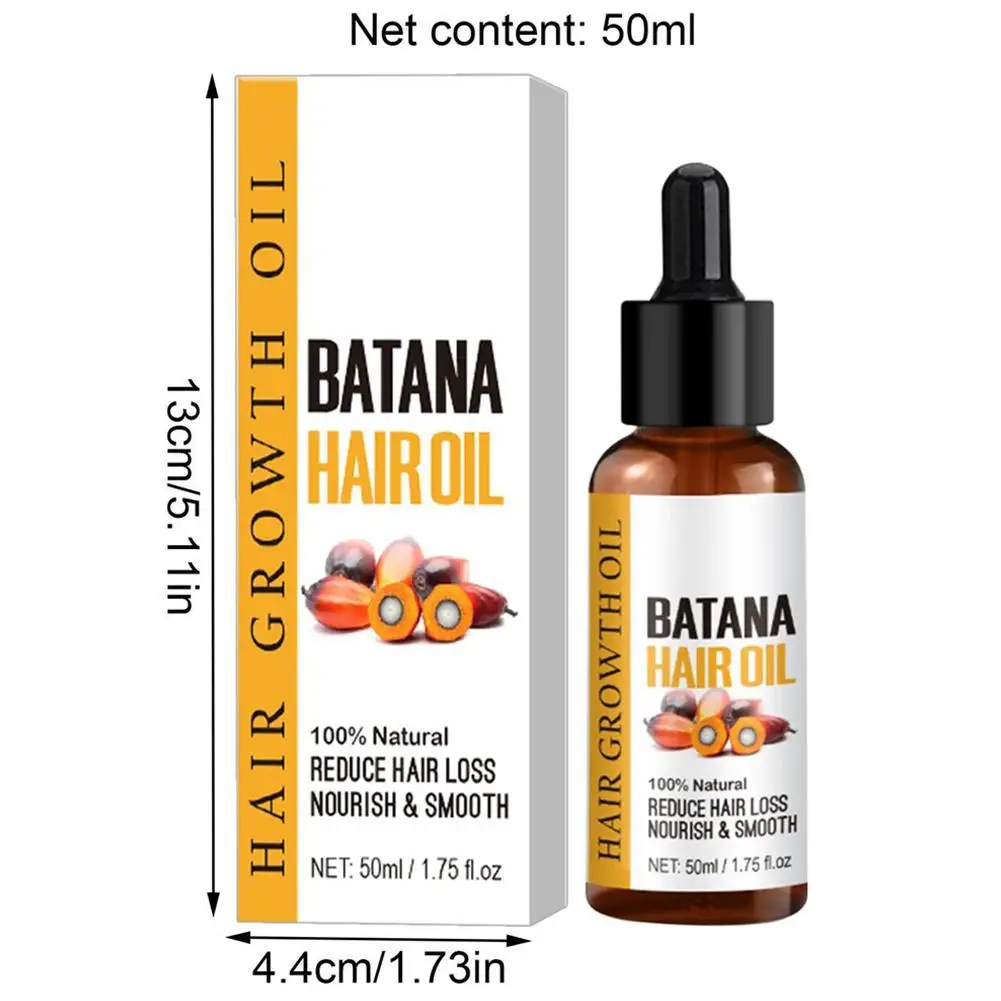 Natural Batana Oil Oil For Healthy Hair 100% Natural Promotes Hair Wellness For Men & Women Enhances Hair