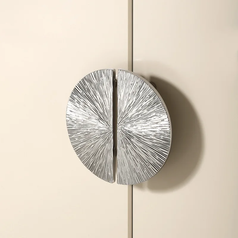 Modern Cabinet Handles Luxury Drawer Pull for Kitchen Cabinets Cupboard Door Zinc Alloy Wardrobe Dresser Pull Furniture Hardware