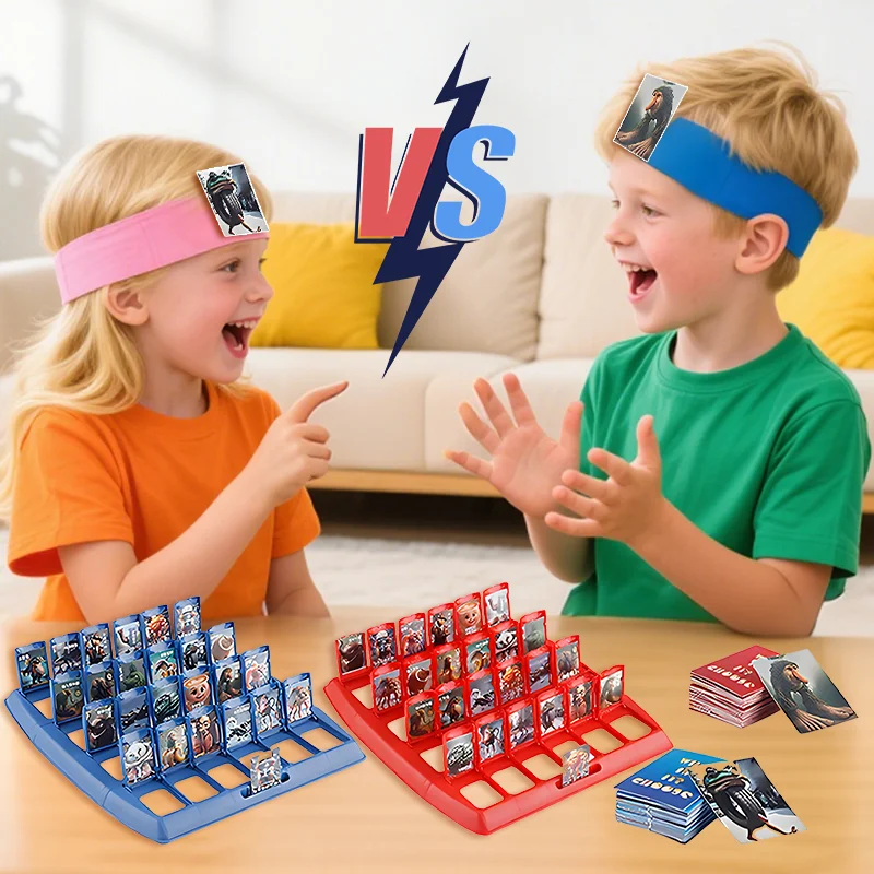 

Italian Brainrot Guess Who I Am Game Tungtungtung Sahur TralareroTralala Abstract Puzzle Board Game Interaction Toy Funny Gift