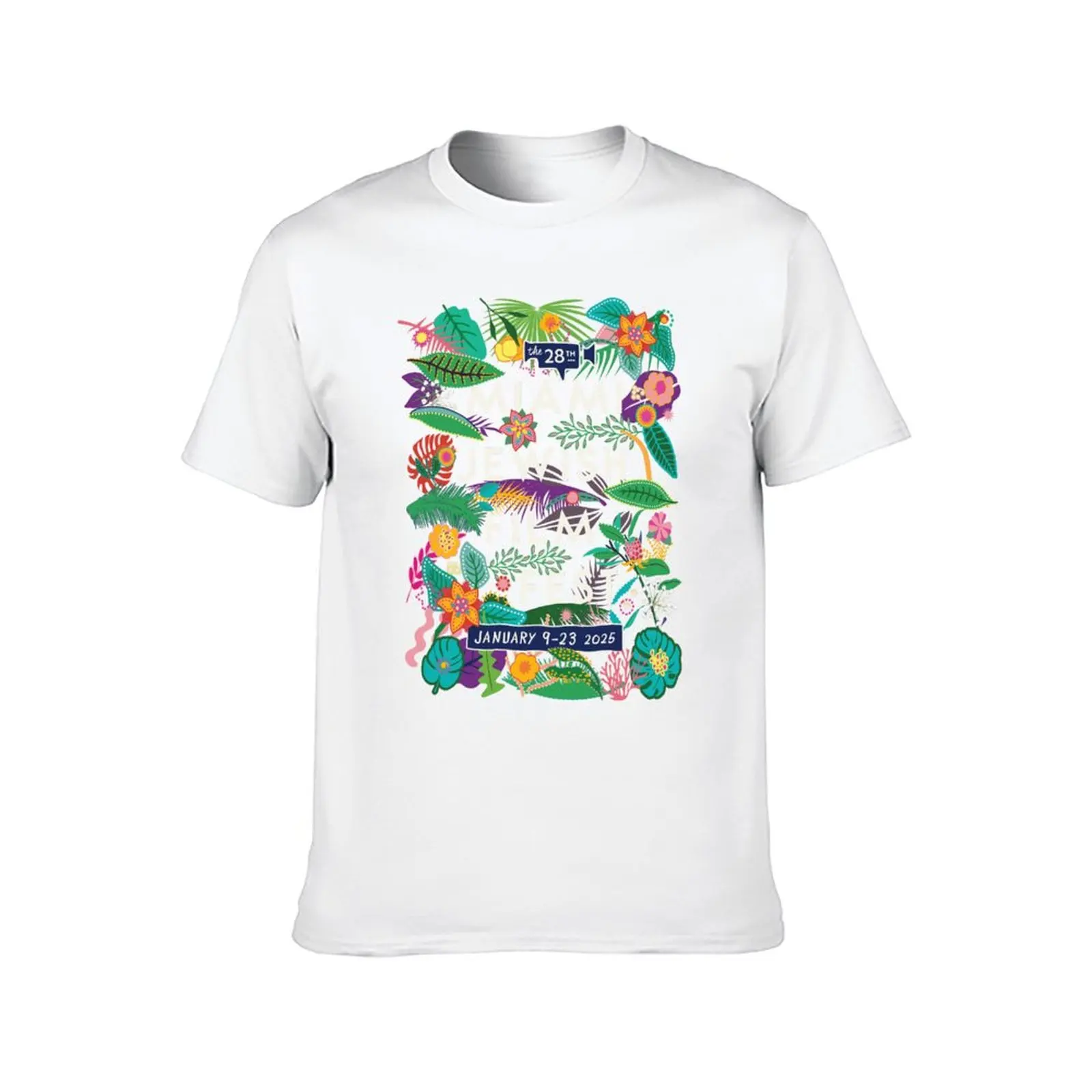 MJFF 2025 Official Merchandise T-Shirt t shirt man designer man t shirt cotton high quality t shirt man casual T-Shirt