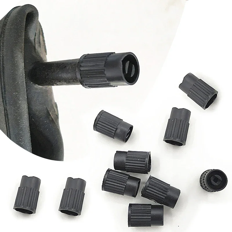 10/100pc Plastic valve caps for automobiles, electric vehicles, general vacuum tires, dust-proof valves, valve caps, valve cores