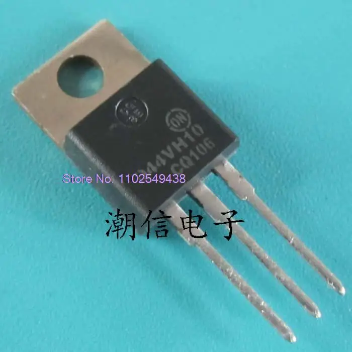 10PCS/LOT  D44VH10 D44VH10G  15A 80V