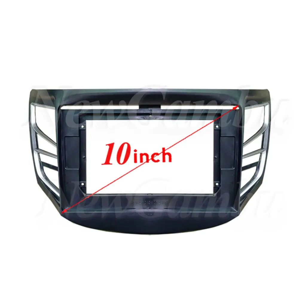 10 inch For BYD SONG  2016-2018 Frame No Cable Audio Adaptor Dash Trim Kits Facia Panel  Radio Player screen 2 Din