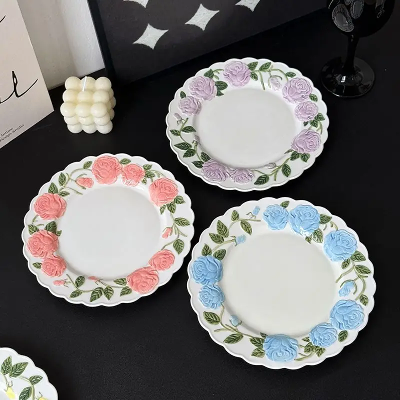 Embossed Rose 8-Inc… - image