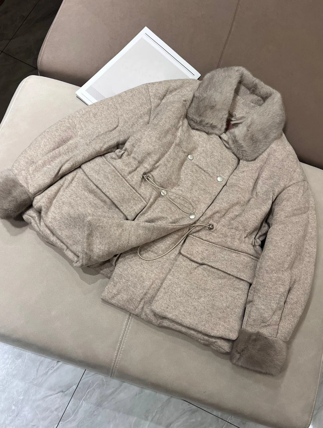 Ganzendonsjack voor dames