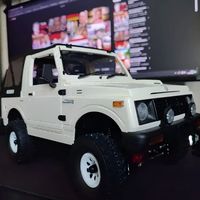 WPL RC CAR C74-1 2.4G 1/10 Convertible Suzuki Jimny JA11 Remote Climbing Off-road Vehicle 4WD model modified Toy C64 C24 Crawler