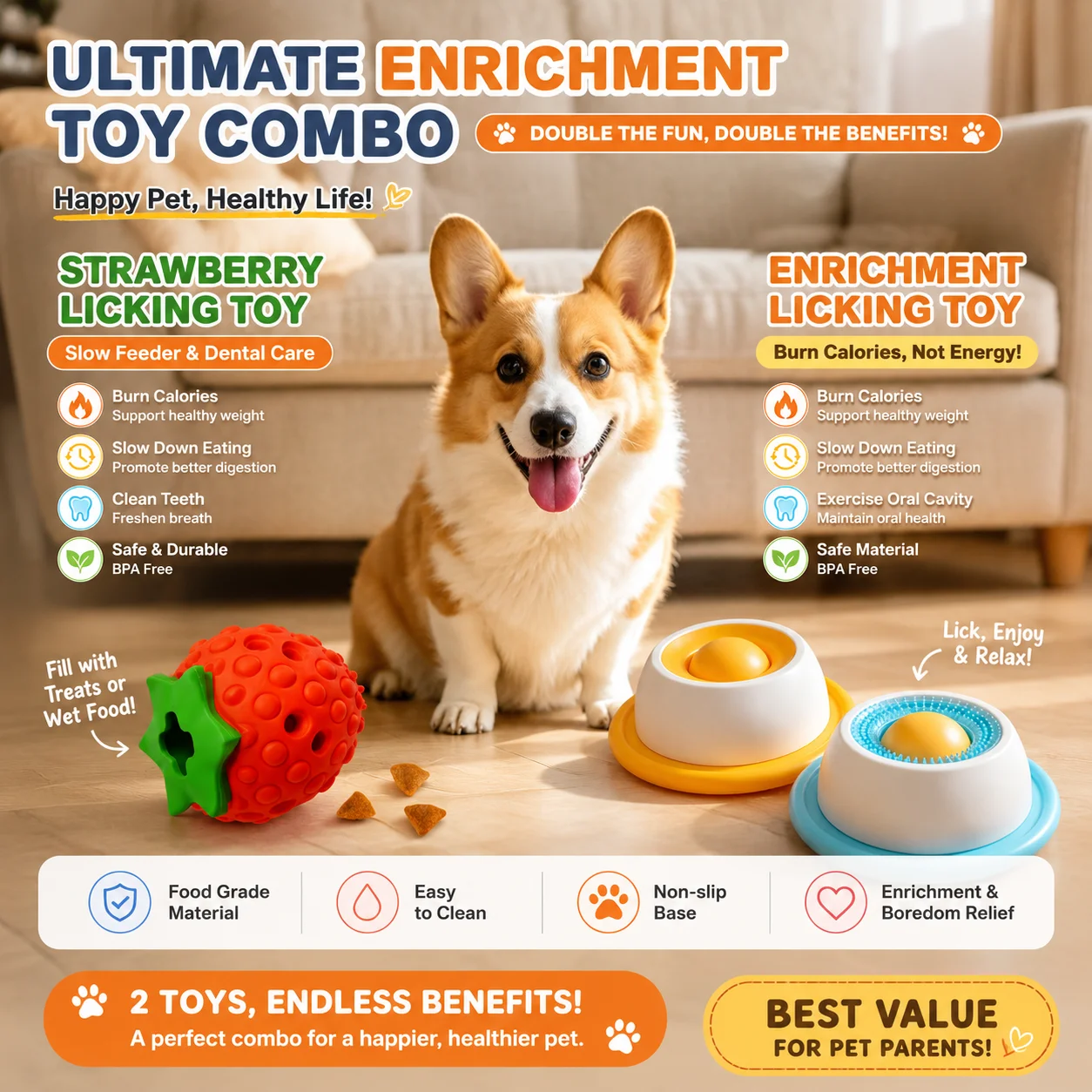 #22 Treat Dispensing Puppy Toys Discount Picks