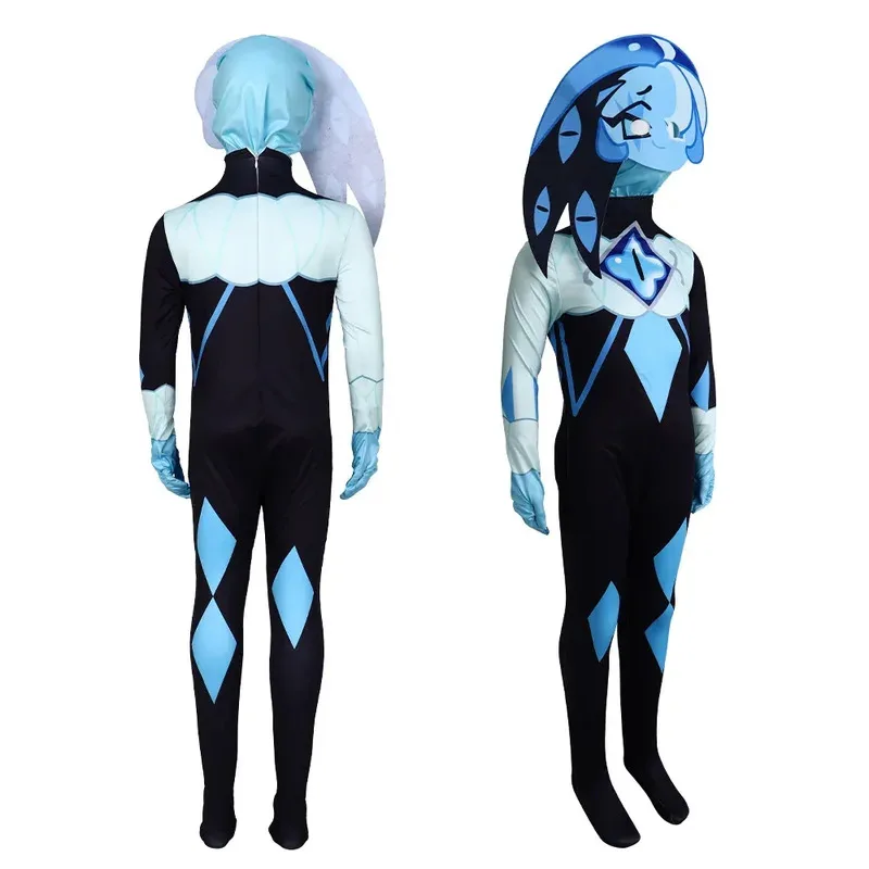 2025 aaa Cookie Run: Kingdom Jumpsuit Bodysuits with Mask Cosplay Costume Halloween Masquerade Carnival Party Outfits for Adult