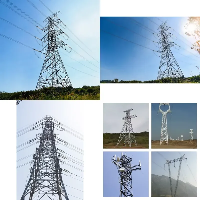 for Hot  Galvanized Power Tower Transmission Grid Wire Steel Structure Bulk Purchase