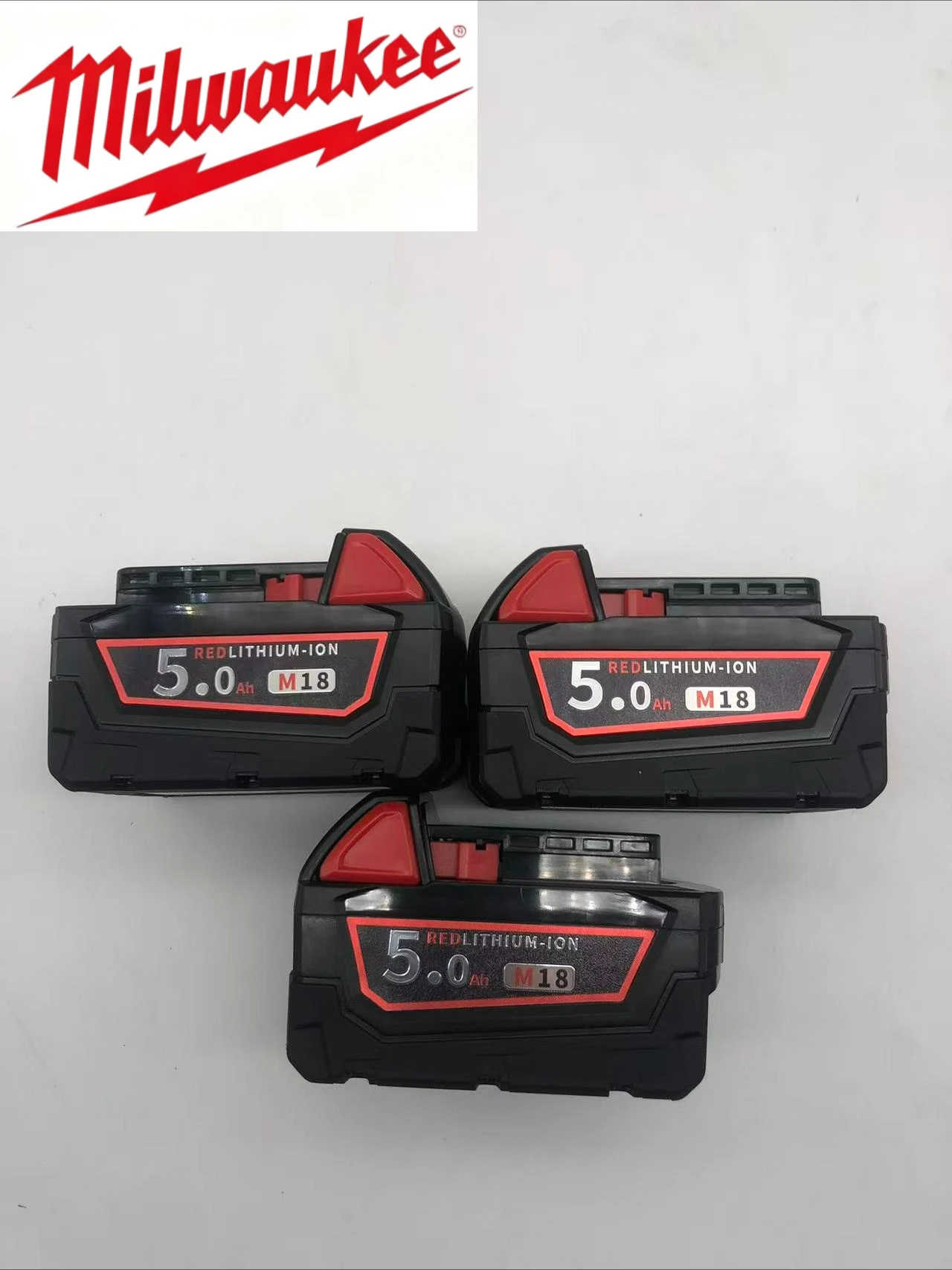 

Milwaukee New M18 Battery 18V 6Ah 8Ah Replacement Lithium Battery，Original Milwaukee M18 48-11-1815 48-11-1850 2604-22 Battery