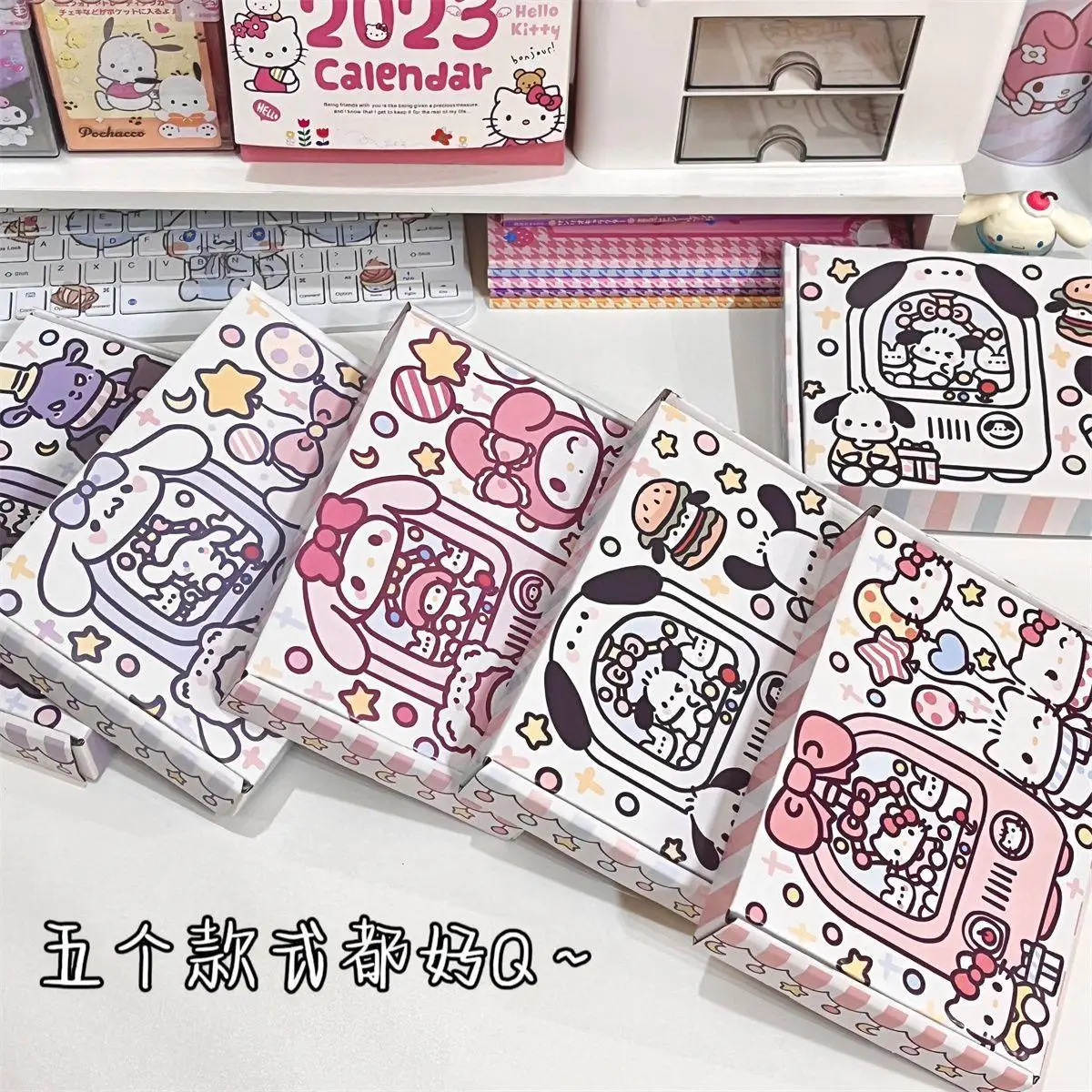 

10 шт./набор, Детская Подарочная коробка с рисунком Hello Kitty