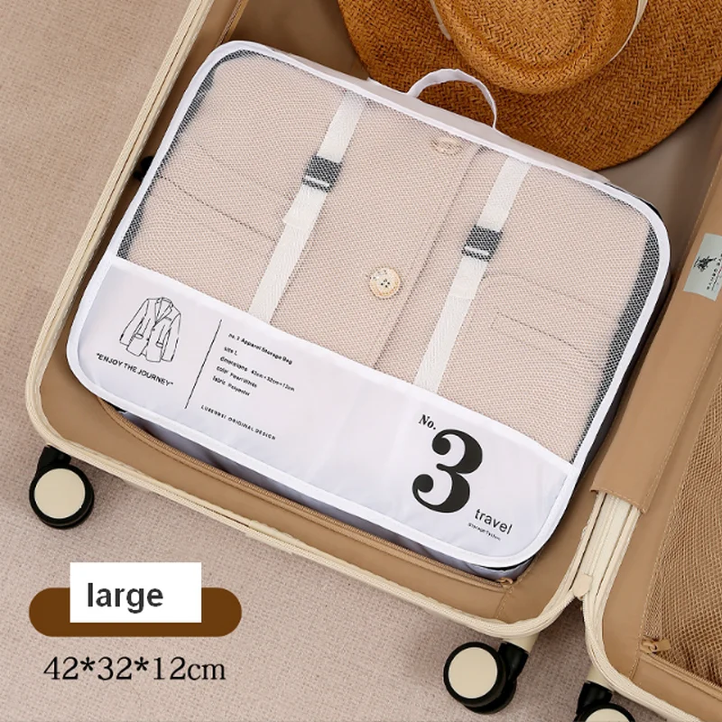 45*35cm Repackaging Bag Portable Travel Clothing Bag Underwear Organizer Bag Suitcase Repackaging Bag