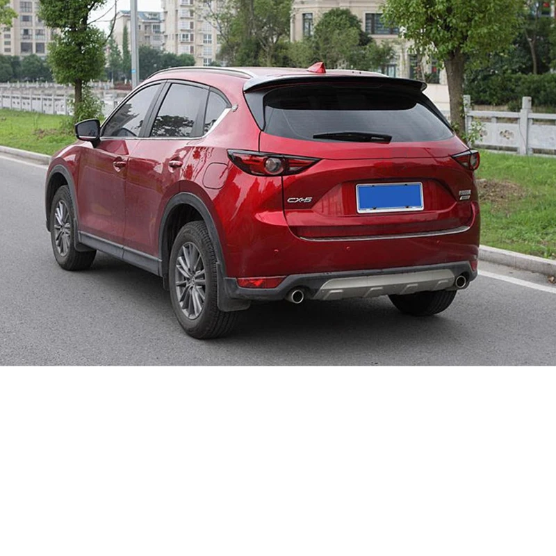 For MAZDA CX-5 Roof Spoiler Accessories ABS Material CAR Rear Window Tail WING CX5 Body Kit 2017-2021 Year