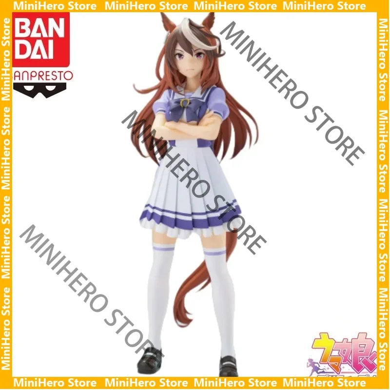 

В наличии Оригинальная фигурка Bandai Banpresto Pretty Derby Symboli Rudolf, ПВХ, 1/7, аниме-фигурка для демонстрации