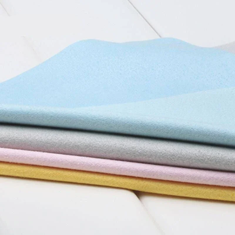 10pcs/lots High Quality Chamois Glasses Cleaner Microfiber Cleaning Cloth For Lens Phone Screen Cleaning Wipes