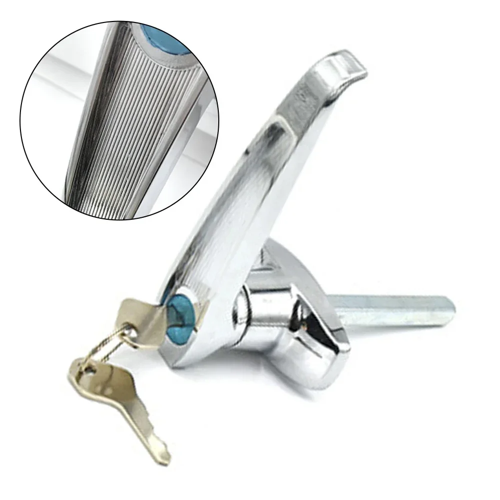 

Entry and cabinet door handle lock replacement with zinc alloy construction and weather resistant design for long term use