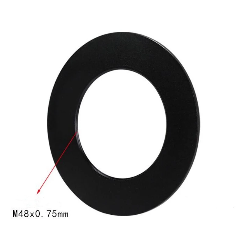 Agnicy Threaded Flange Ring M48X0.75mm 2mm Thickness Adapter Ring