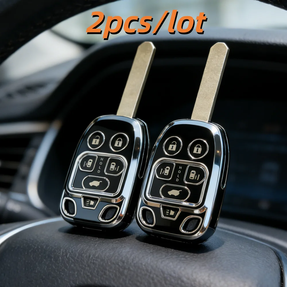 2pcs car key case covers For Honda Elysion Odyssey Key FOB Covers